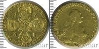 Монета 1762 – 1796 Екатерина II 10 рублей Золото 1768