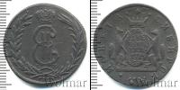 Монета 1762 – 1796 Екатерина II 2 копейки Медь 1775