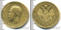Монета 1894 – 1917 Николай II 10 рублей Золото 1902