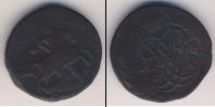 Монета 1741 – 1761 Елизавета Петровна 2 копейки Медь 1758