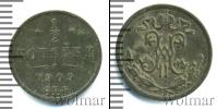 Монета 1894 – 1917 Николай II 1/2 копейки Медь 1909