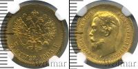 Монета 1894 – 1917 Николай II 5 рублей Золото 1903