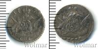 Монета 1741 – 1761 Елизавета Петровна 5 копеек Серебро 1758