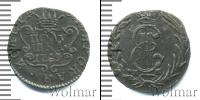 Монета 1762 – 1796 Екатерина II 1 полушка Медь 1769