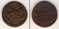 Монета 1730 – 1740 Анна Иоанновна 1 полушка Медь 1739