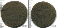 Монета 1689 – 1725 Петр I 1 копейка Медь 1711