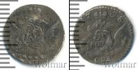 Монета 1741 – 1761 Елизавета Петровна 5 копеек Серебро 1758