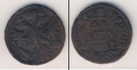 Монета 1730 – 1740 Анна Иоанновна 1 деньга Медь 1739