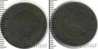 Монета 1881 – 1894 Александр III 2 копейки Медь 1882