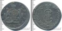 Монета 1762 – 1796 Екатерина II 2 копейки Медь 1773 Монета 1762 – 1796 Екатерина II 2 копейки Медь 1773