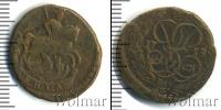 Монета 1741 – 1761 Елизавета Петровна 1 деньга Медь 1759
