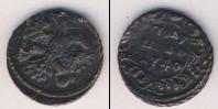 Монета 1730 – 1740 Анна Иоанновна 1 полушка Медь 1740