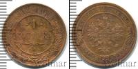 Монета 1894 – 1917 Николай II 1 копейка Медь 1912