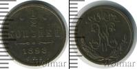 Монета 1894 – 1917 Николай II 1/2 копейки Медь 1898