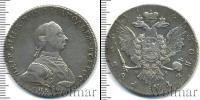 Монета 1762 – 1762 Петр III Федорович 1 рубль Серебро 1762