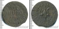 Монета 1689 – 1725 Петр I 1 копейка Медь 1711