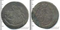 Монета 1762 – 1796 Екатерина II 2 копейки Медь 1774