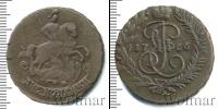 Монета 1762 – 1796 Екатерина II 2 копейки Медь 1766
