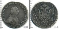 Монета 1762 – 1762 Петр III Федорович 1 рубль Серебро 1762