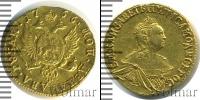 Монета 1741 – 1761 Елизавета Петровна 2 рубля Золото 1756