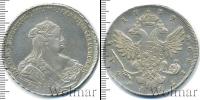 Монета 1730 – 1740 Анна Иоанновна 1 рубль Серебро 1739