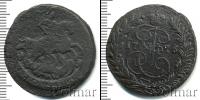 Монета 1762 – 1796 Екатерина II 2 копейки Медь 1776