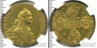 Монета 1762 – 1796 Екатерина II 10 рублей Золото 1767