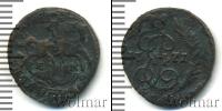 Монета 1762 – 1796 Екатерина II 1 полушка Медь 1771