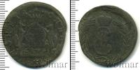 Монета 1762 – 1796 Екатерина II 2 копейки Медь 1771