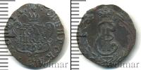 Монета 1762 – 1796 Екатерина II 1 полушка Медь 1769