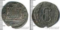 Монета 1762 – 1796 Екатерина II 1 деньга Медь 1771