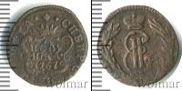 Монета 1762 – 1796 Екатерина II 1 полушка Медь 1767