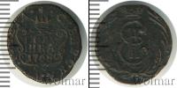 Монета 1762 – 1796 Екатерина II 1 полушка Медь 1768