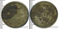 Монета 1894 – 1917 Николай II 20 копеек Серебро 1906