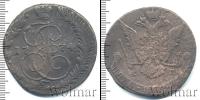 Монета 1762 – 1796 Екатерина II 5 копеек Медь 1774