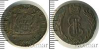 Монета 1762 – 1796 Екатерина II 1 деньга Медь 1777
