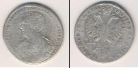 Монета 1689 – 1725 Петр I 1 рубль Серебро 1725