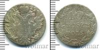 Монета 1801 – 1825 Александр I 10 грошей Серебро 1822