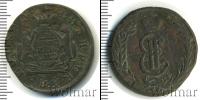 Монета 1762 – 1796 Екатерина II 2 копейки Медь 1772