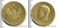 Монета 1894 – 1917 Николай II 10 рублей Золото 1900
