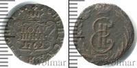Монета 1762 – 1796 Екатерина II 1 полушка Медь 1769