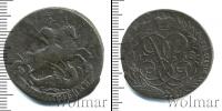 Монета 1741 – 1761 Елизавета Петровна 2 копейки Медь 1758