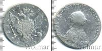 Монета 1762 – 1762 Петр III Федорович 1 рубль Серебро 1762