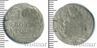 Монета 1801 – 1825 Александр I 10 грошей Серебро 1816