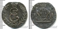 Монета 1762 – 1796 Екатерина II 1 деньга Медь 1778