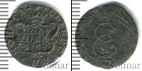 Монета 1762 – 1796 Екатерина II 1 полушка Медь 1768
