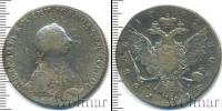 Монета 1762 – 1762 Петр III Федорович 1 рубль Серебро 1762