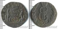 Монета 1762 – 1796 Екатерина II 1 деньга Медь 1771