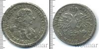 Монета 1689 – 1725 Петр I 1 полтина Серебро 1720
