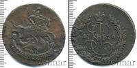 Монета 1762 – 1796 Екатерина II 2 копейки Медь 1774